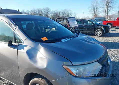 2013 Nissan Quest S из США, поврежденный, VIN JN8AE2KP6D9064464